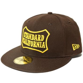 【STANDARD CALIFORNIA-スタンダード カリフォルニア】NEW ERA / SD 59Fifty Logo Cap【BRW】