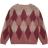【GDC-ジーディーシー】Argyle Mohair Cardigan【BEG】