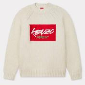 【KENZO-ケンゾー】'Kenzo x Futura 2000' ウール ジャンパー