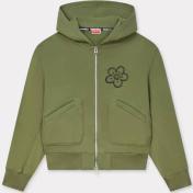 【KENZO-ケンゾー】'Kenzo x Futura 2000' ボクシー フルジップ コットン フ―ディー