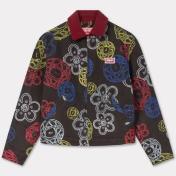 【KENZO-ケンゾー】Kenzo x Futura 2000' エンブロイダリー ジップアップ ユーティリティ ジャケット