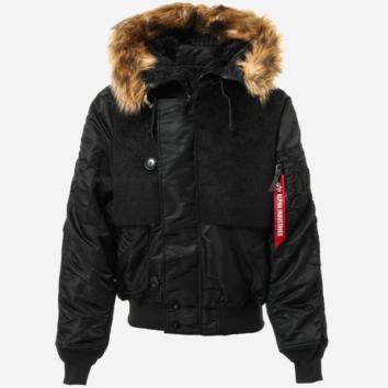 【eYe JUNYAWATANABE MAN-ジュンヤワタナベマン】アルパカウールシャギー Alpha industries JKT