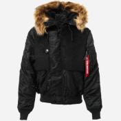 【eYe JUNYAWATANABE MAN-ジュンヤワタナベマン】アルパカウールシャギー Alpha industries JKT