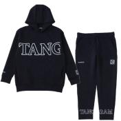【TANGRAM-タングラム】TLW LOGO DOUBLE KNIT HOODIE SET UP【NAVY】