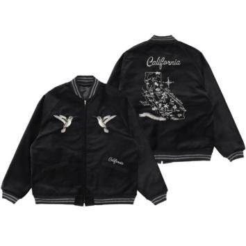【STANDARD CALIFORNIA-スタンダード カリフォルニア】SD Souvenir Jacket【BLK】