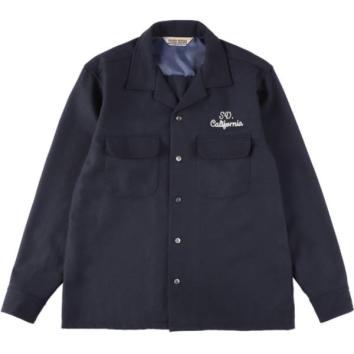 【STANDARD CALIFORNIA-スタンダード カリフォルニア】SD Wool Shirt【NAVY】