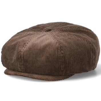 【STANDARD CALIFORNIA-スタンダード カリフォルニア】SD Corduroy News Boy Cap【BRWN】