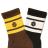 【STANDARD CALIFORNIA-スタンダード カリフォルニア】SD Sports Socks-2P Type-2【BLK/BRW】