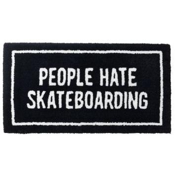 【TIGHTBOOTHPRODUCTION-タイトブースプロダクション】PEOPLE HATE SKATE RUG【BLK】