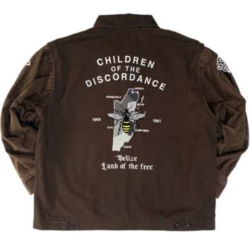 【Children of the discordance/チルドレンオブザディスコーダンス】DICKIES SOUVENIR JACKET【BRW】