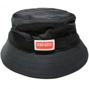 【KENZO-ケンゾー】Kenzo Paris Logo Crest Bucket Hat【BLK】