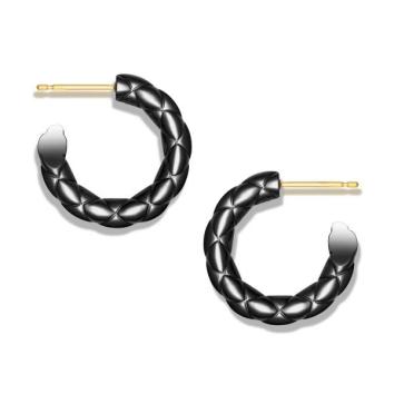 【CAREERING】QUILT 701(両耳用)【BLK】