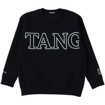 【TANGRAM-タングラム】TLW LOGO DOUBLE KNIT CREW 【NAVY】