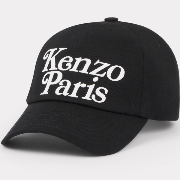 【極美品 未使用に近い】KENZO GOLF キャップ　ZIPポケット付きカラーネイビー紺グレー灰