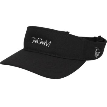 【TANGRAM-タングラム】TGM LOGO FLEXFIT 110® SUN VISOR【BLK】