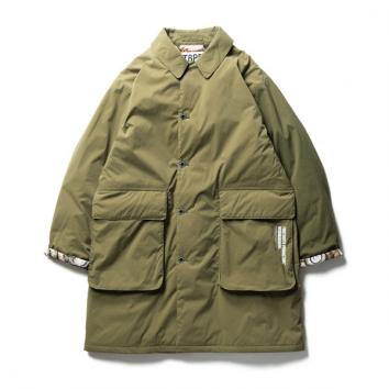 【TBPR 15TH Collection】(TIGHTBOOTH/NEIGHBORHOOD)ISLEY PUFFY C-COAT【OLIVE】