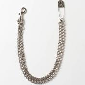 【KAMIYA-カミヤ】"KMY" Double Wallet Chain