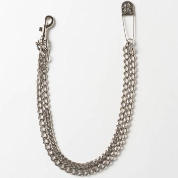 【KAMIYA-カミヤ】"KMY" Double Wallet Chain
