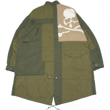 【MASTERMIND WORLD-マスターマインド ワールド】MMW×Alphaindustries M-65 Fishtail Coat