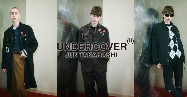 UNDERCOVER プレコレクション23SSコレクション　切替ポロシャツ UNDERCOVER アンダーカバー 23SS TEE Shred UBEAR_KK KOUSUKE